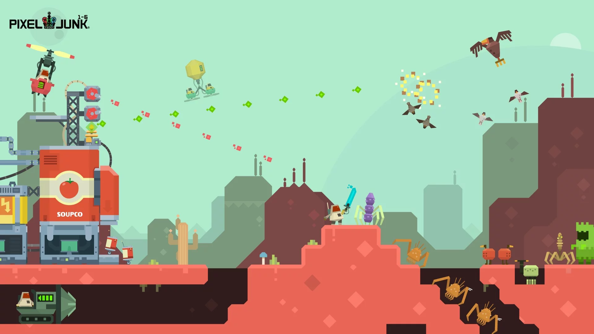 Изображение игры: PixelJunk, Inc.