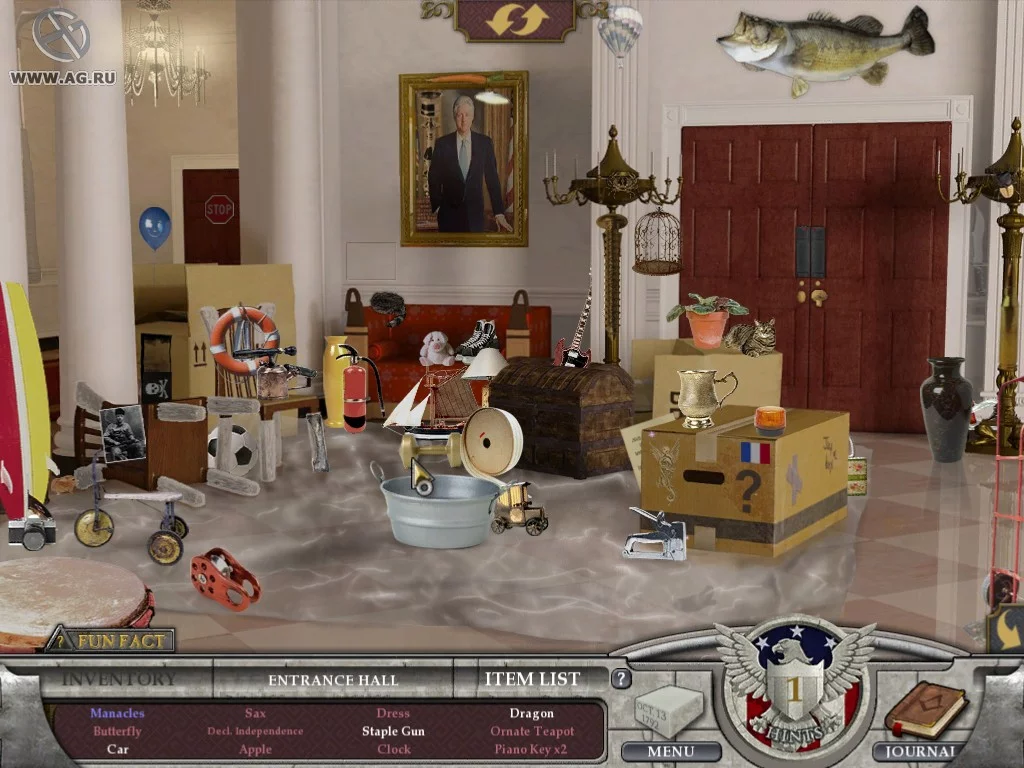 Изображение игры: Hidden Mysteries: The White House