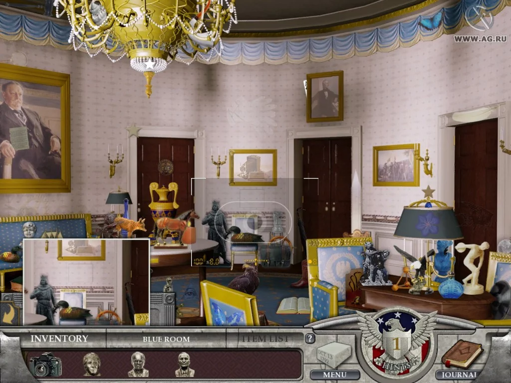 Изображение игры: Hidden Mysteries: The White House