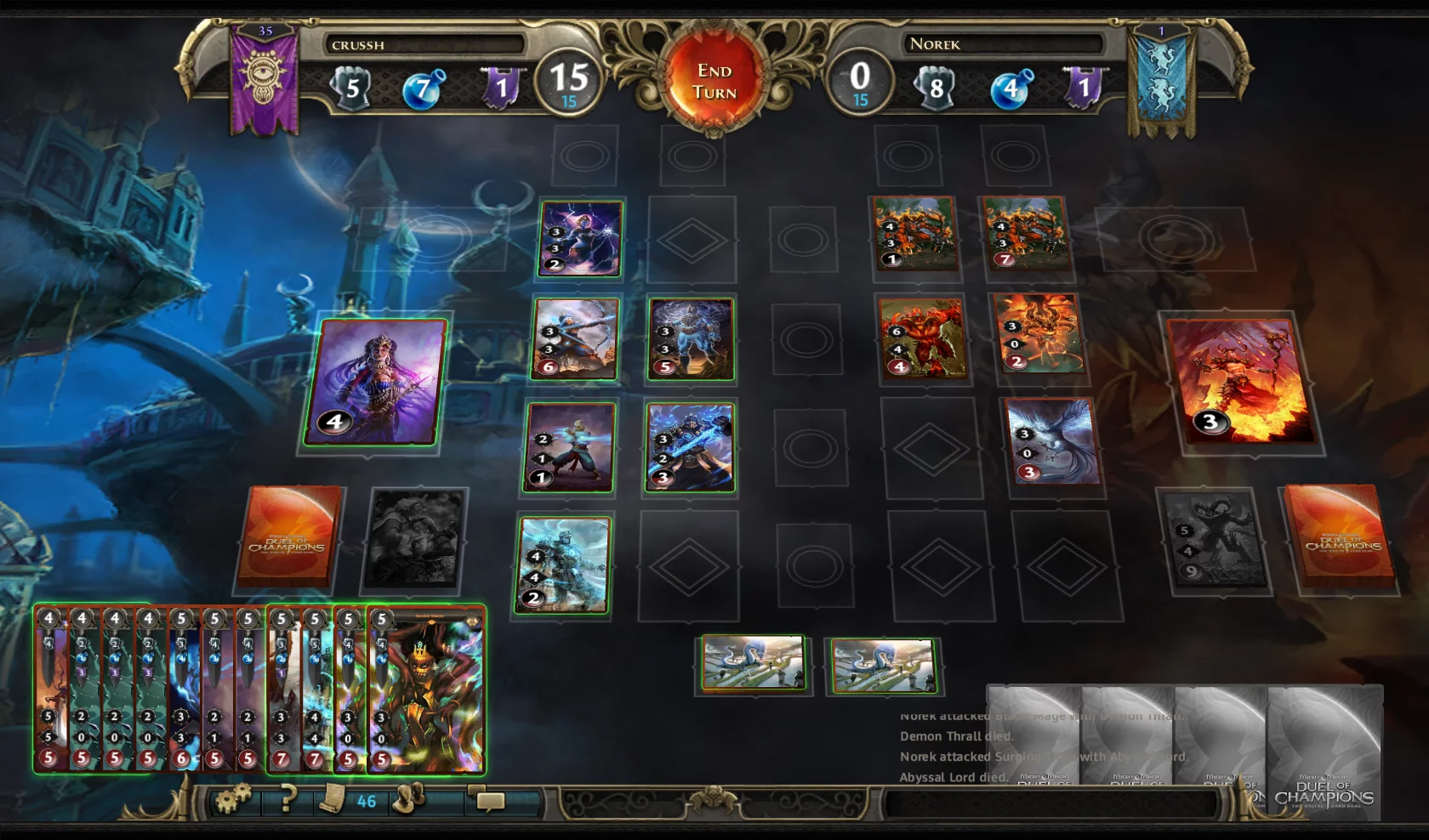 Изображение игры: Might & Magic: Duel of Champions Forgotten Wars
