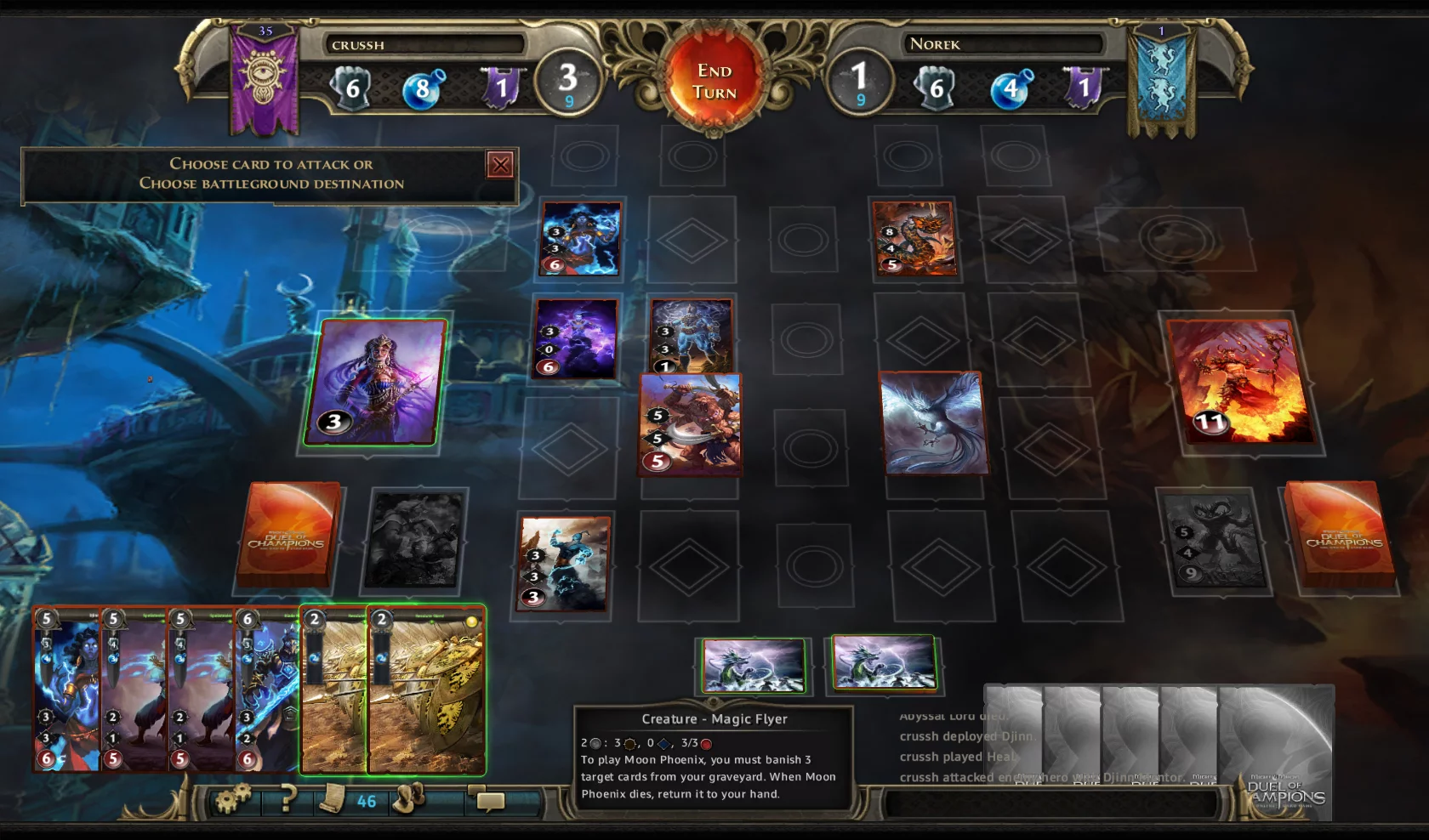 Изображение игры: Might & Magic: Duel of Champions Forgotten Wars