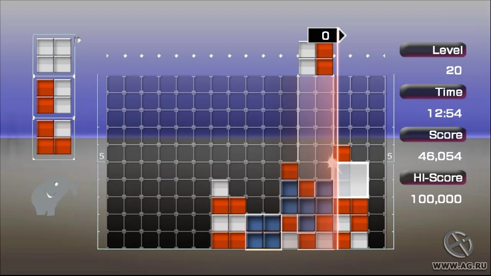 Изображение игры: Lumines: Puzzle Fusion