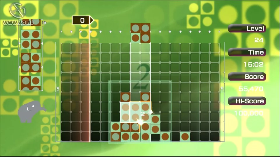 Изображение игры: Lumines: Puzzle Fusion