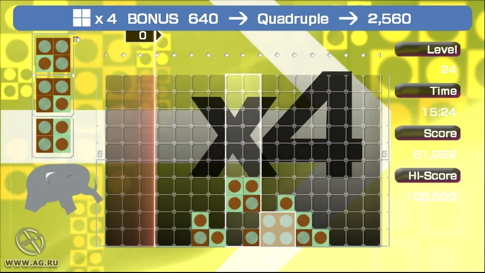 Изображение игры: Lumines: Puzzle Fusion