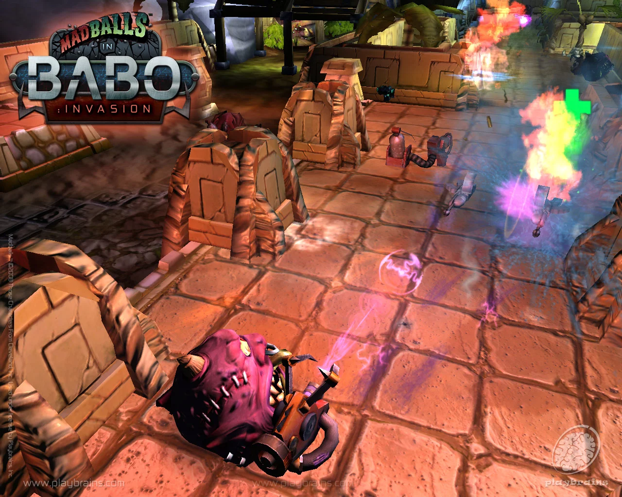 Изображение игры: Madballs in... Babo: Invasion