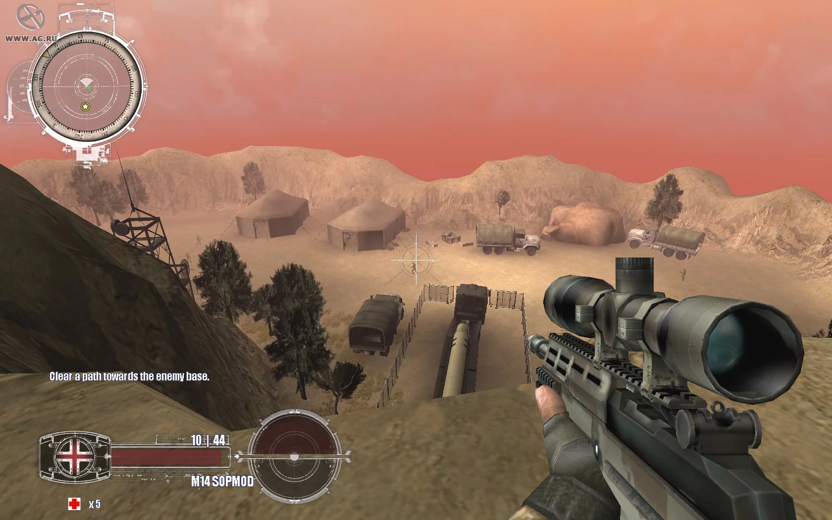 Изображение игры: Marine Sharpshooter 4: Locked and Loaded