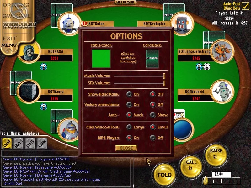 Изображение игры: International Poker Tour: Poker Live!