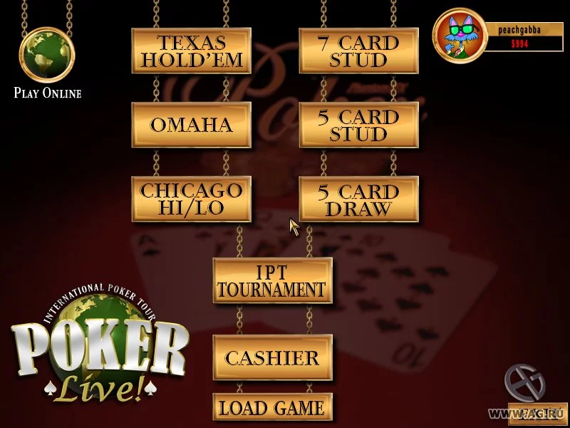 Изображение игры: International Poker Tour: Poker Live!