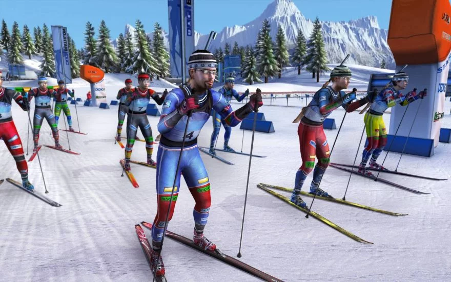 Изображение игры: RTL Biathlon 2009