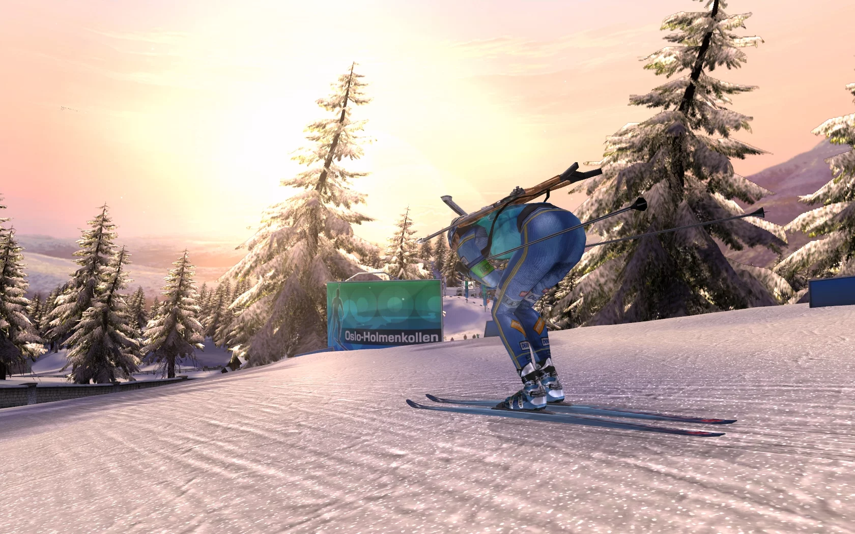 Изображение игры: RTL Biathlon 2009