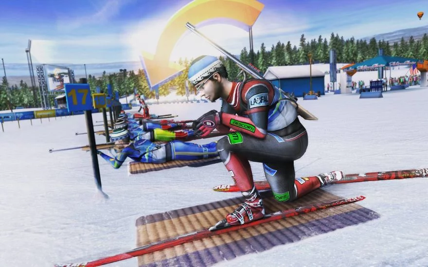 Изображение игры: RTL Biathlon 2009