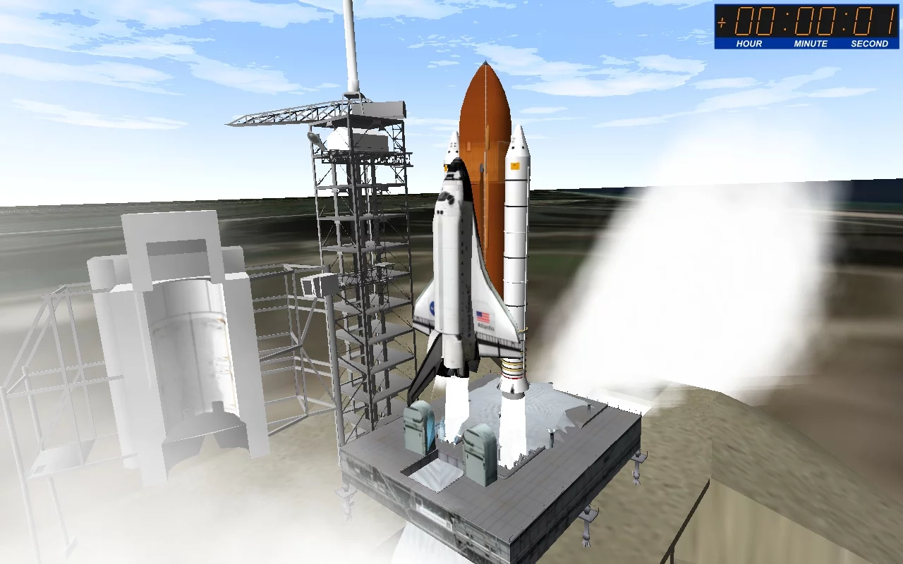 Изображение игры: Space Shuttle Simulator