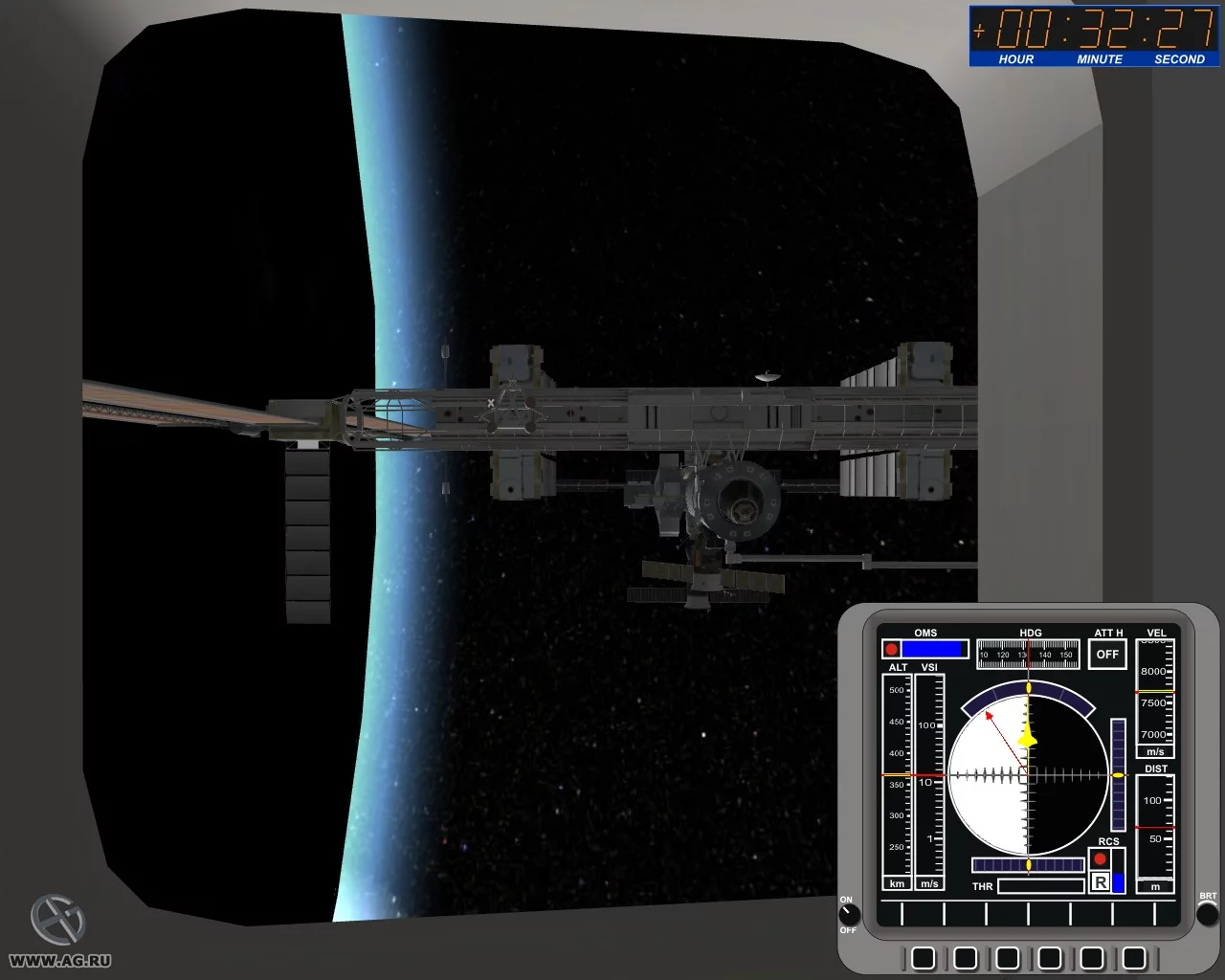 Изображение игры: Space Shuttle Simulator