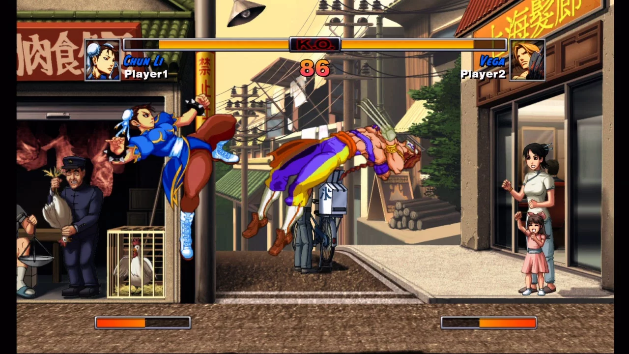 Изображение игры: Super Street Fighter 2 Turbo HD Remix