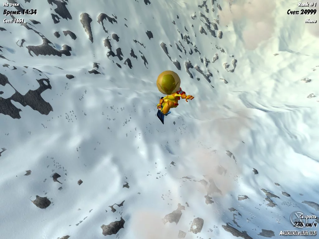 Изображение игры: Stoked Rider: Alaska Alien