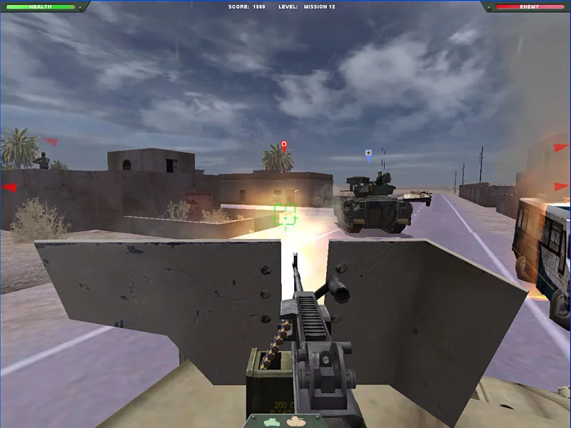 Изображение игры: Baghdad Central: Desert Gunner