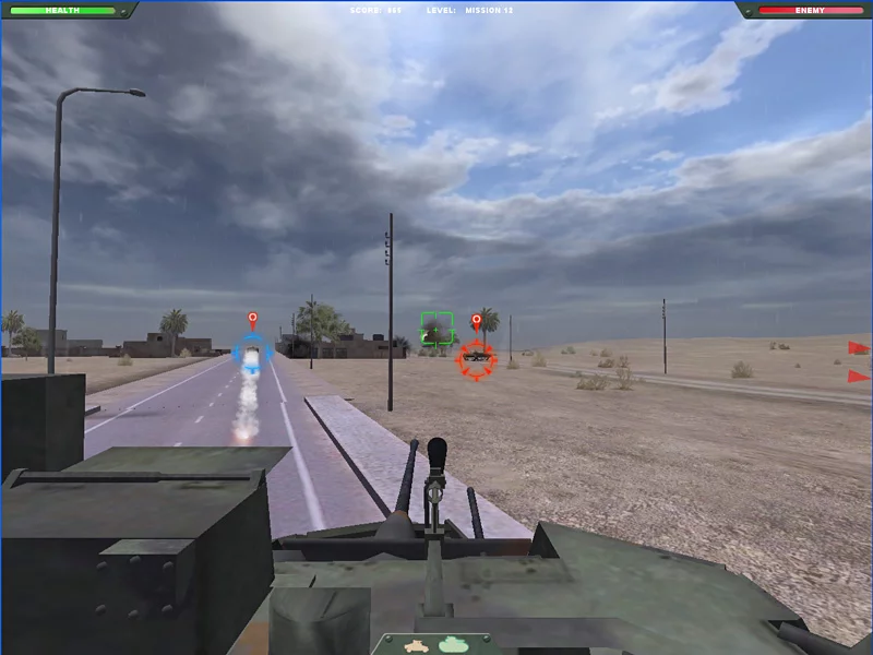 Изображение игры: Baghdad Central: Desert Gunner