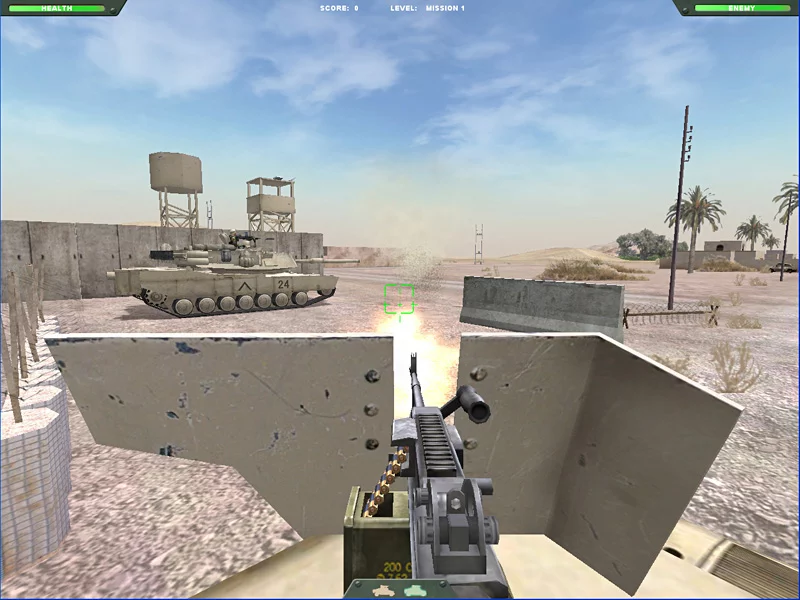 Изображение игры: Baghdad Central: Desert Gunner