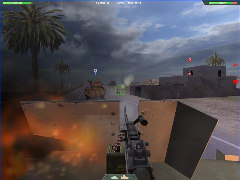 Изображение игры: Baghdad Central: Desert Gunner