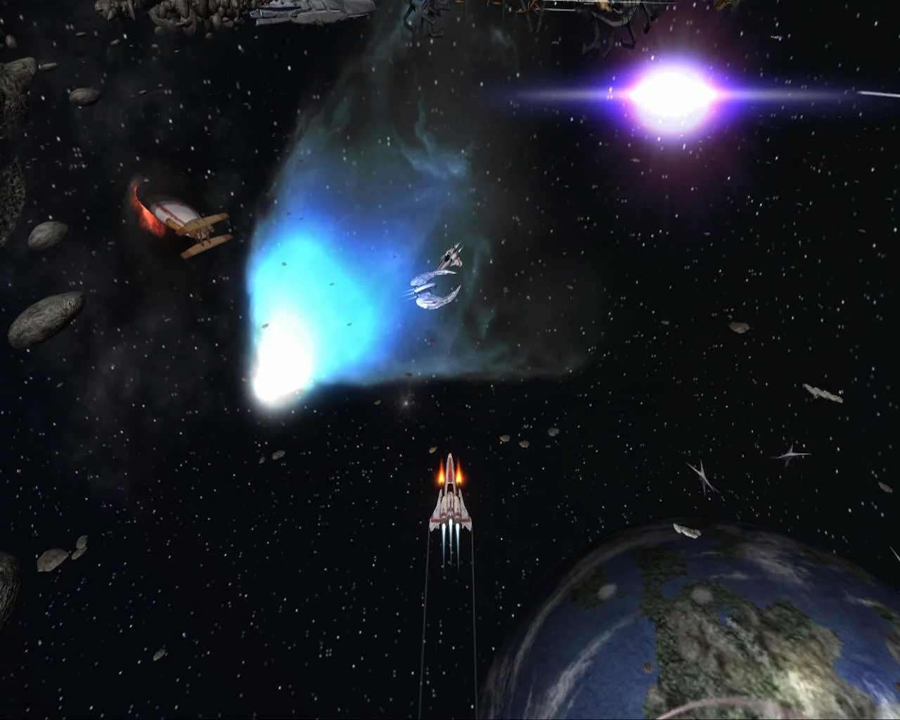 Изображение игры: Battlestar Galactica