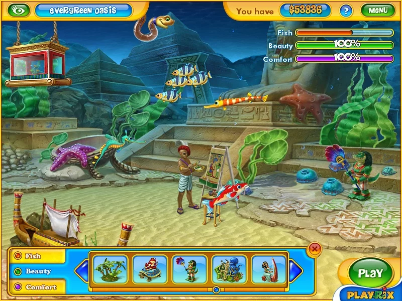 Изображение игры: Fishdom 2