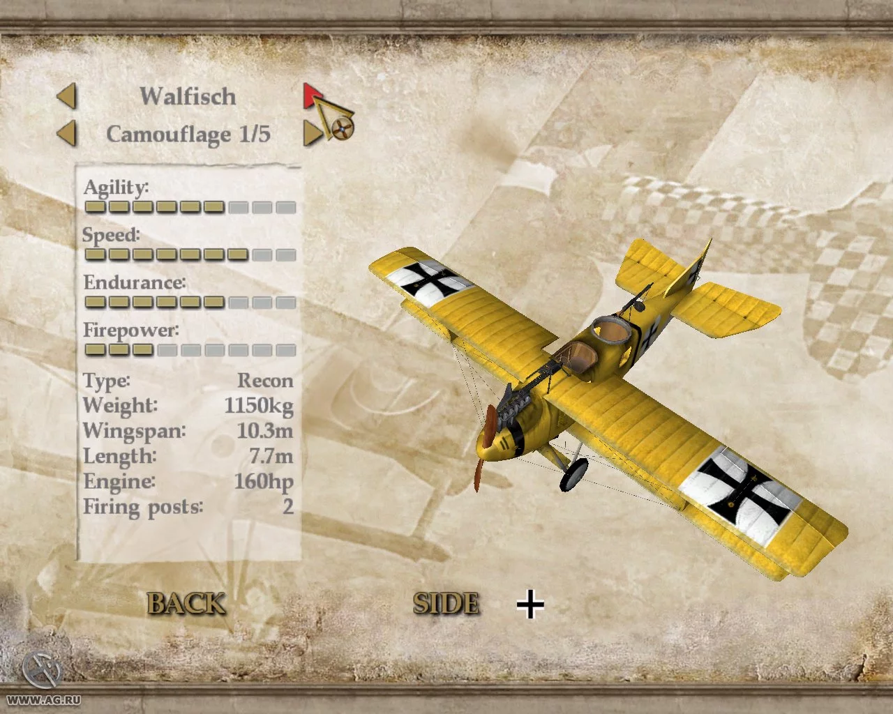 Изображение игры: Wings of War