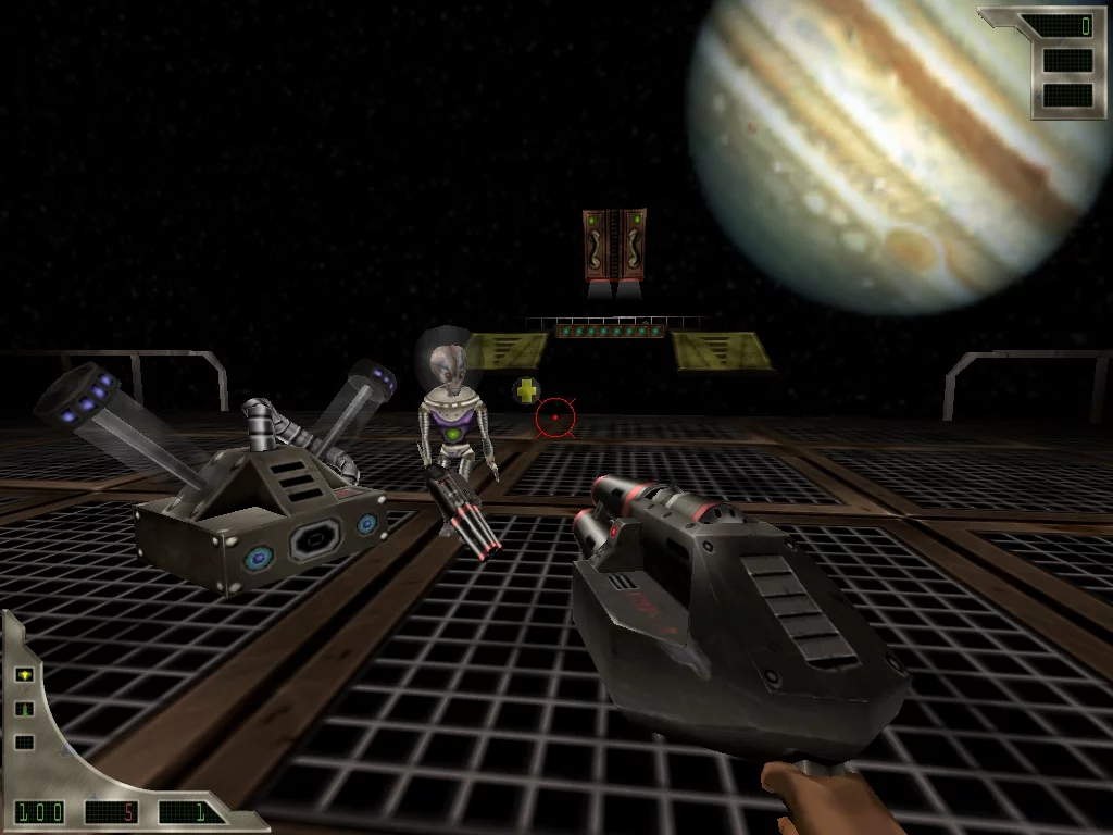 Изображение игры: CodeRED: Alien Arena