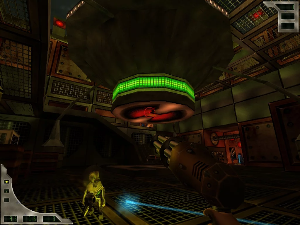 Изображение игры: CodeRED: Alien Arena