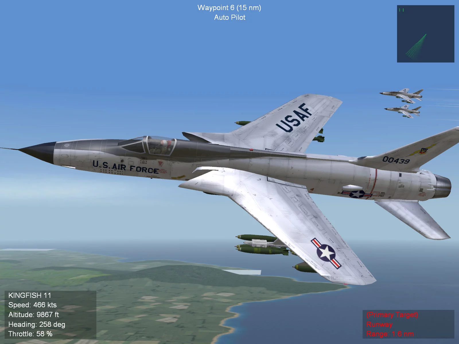 Изображение игры: Wings over Vietnam