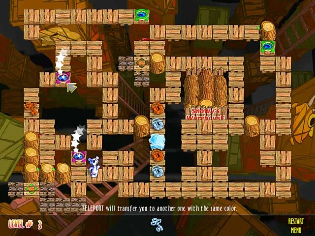 Изображение игры: Snowy: Puzzle Islands