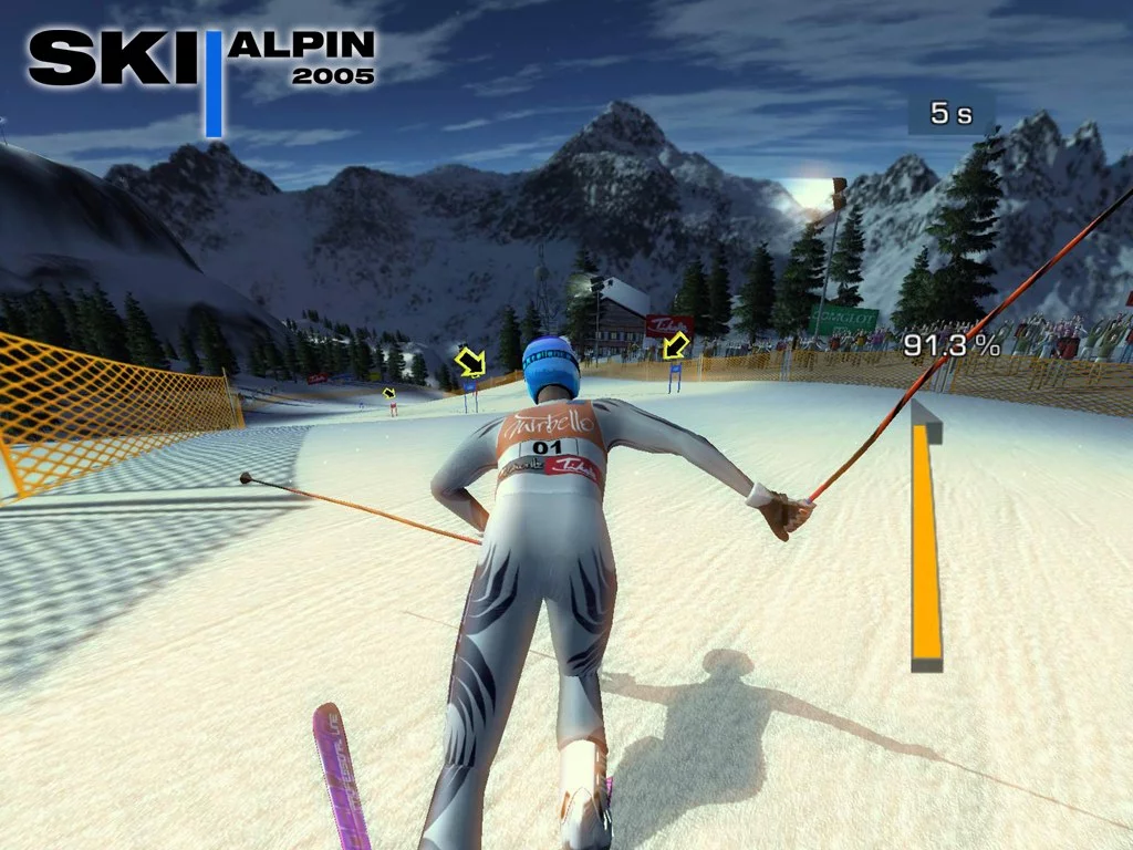 Изображение игры: Alpine Skiing 2005