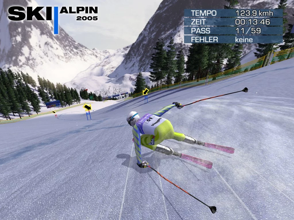 Изображение игры: Alpine Skiing 2005