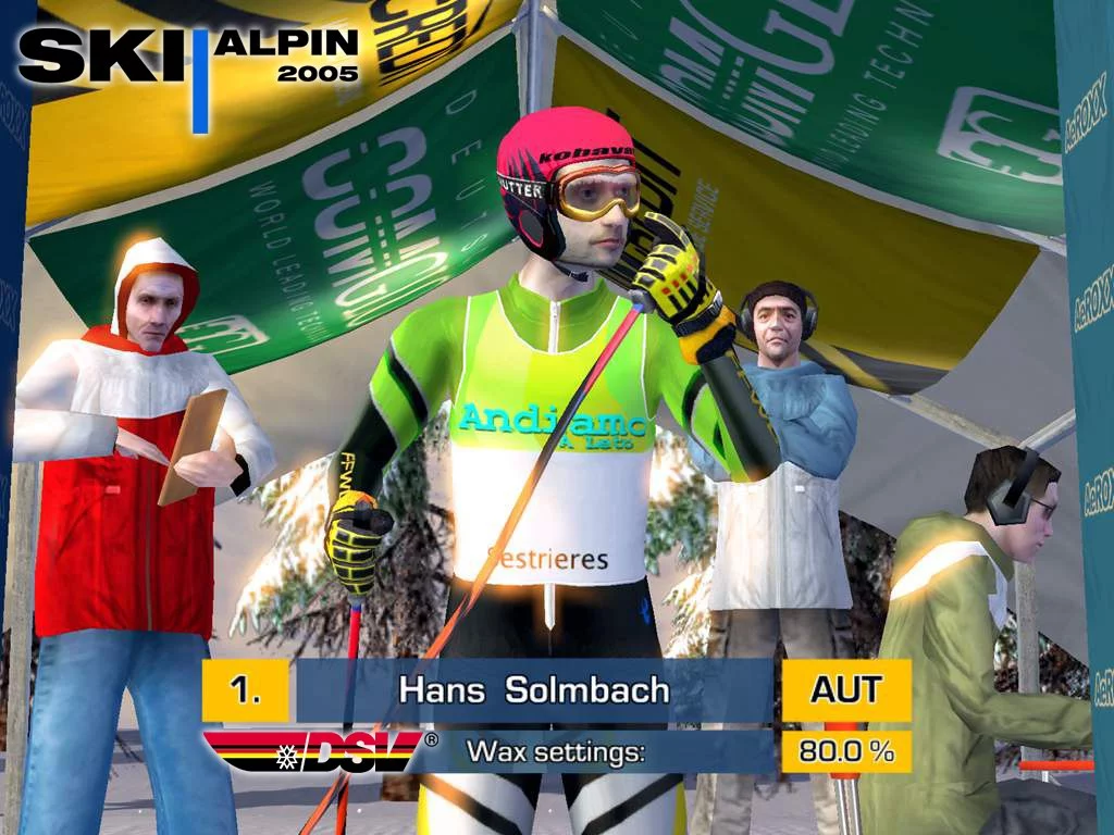 Изображение игры: Alpine Skiing 2005