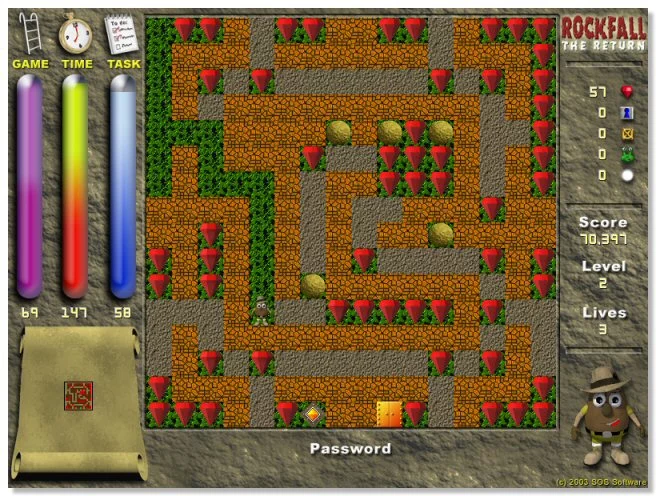 Изображение игры: Rockfall: The Return