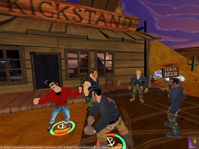 Изображение игры: Full Throttle: Hell on Wheels