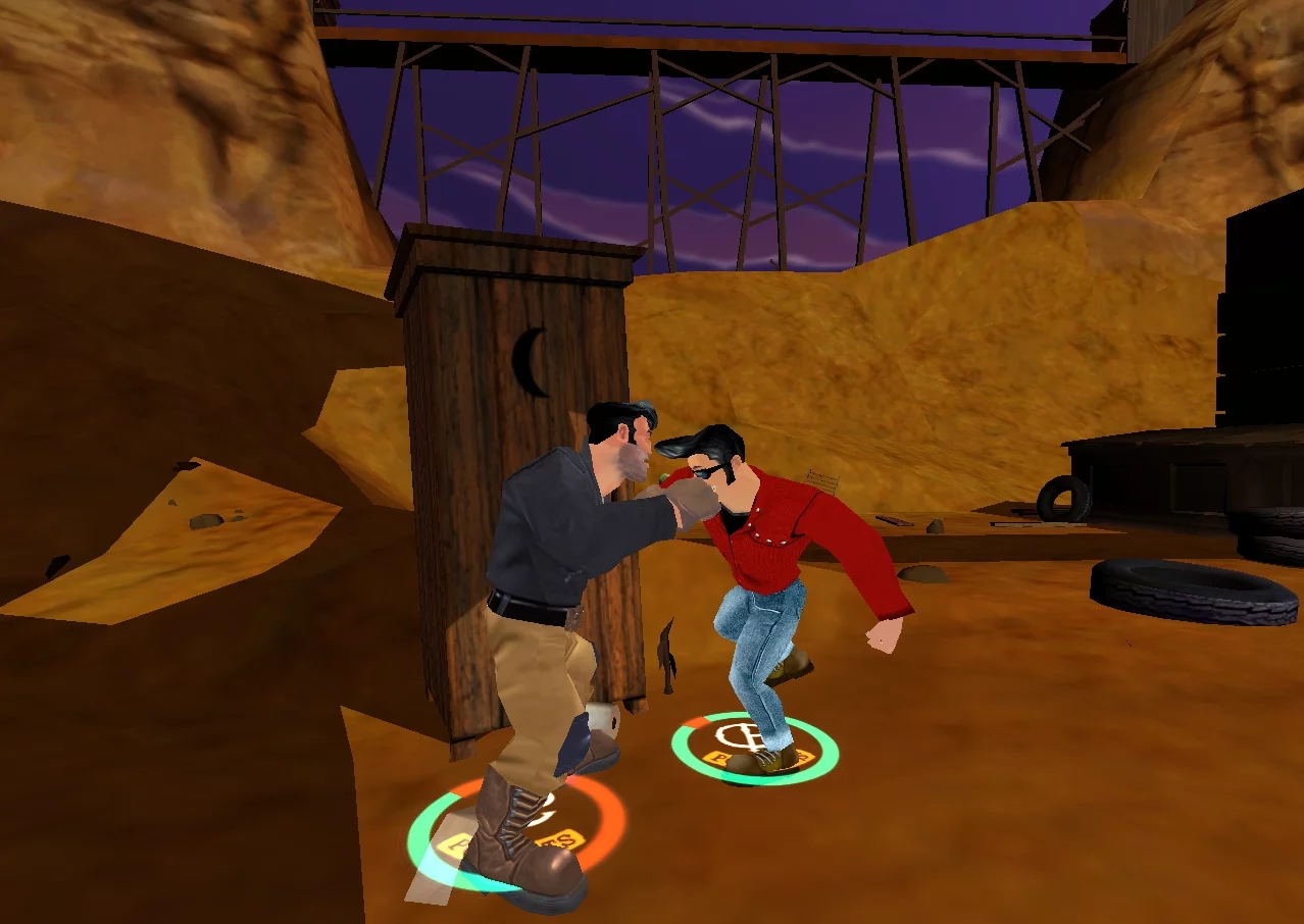 Изображение игры: Full Throttle: Hell on Wheels