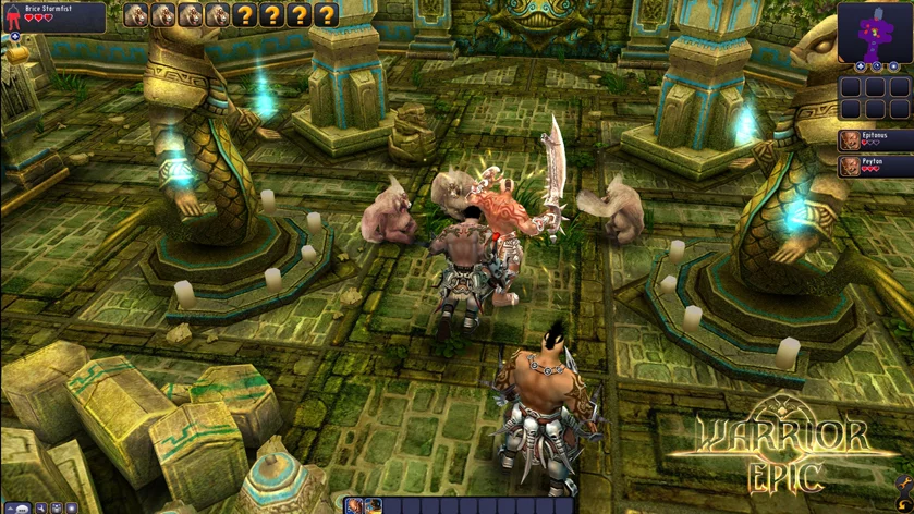 Изображение игры: Warrior Epic