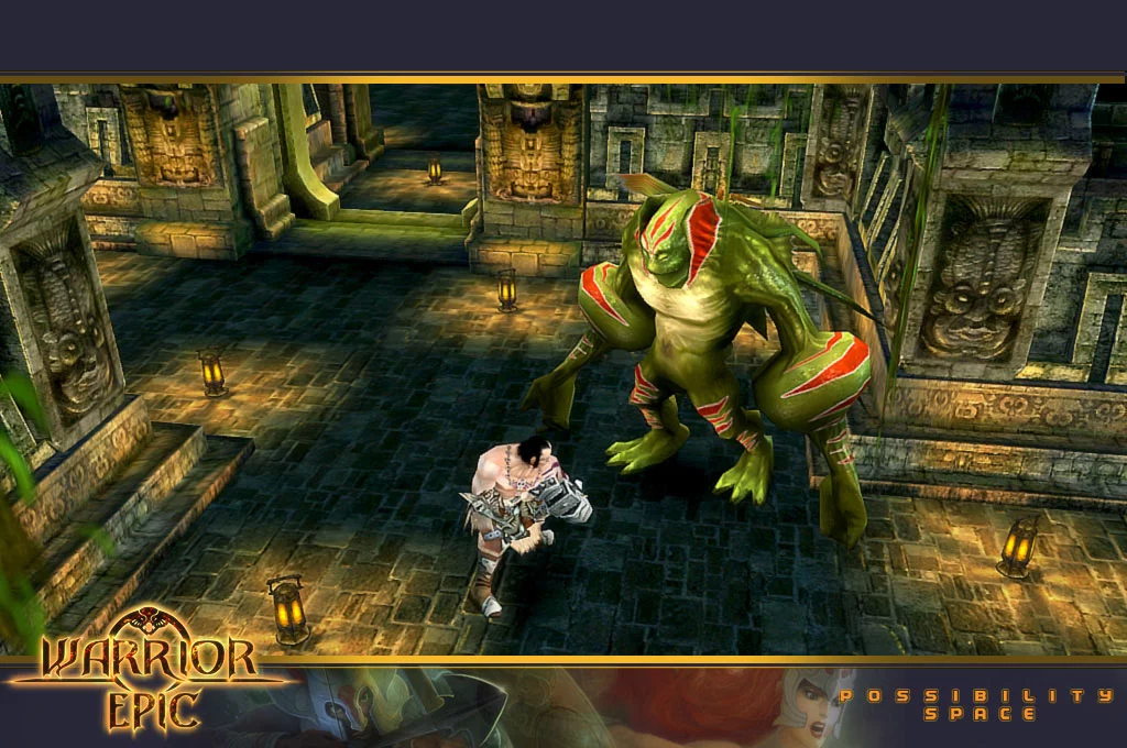 Изображение игры: Warrior Epic
