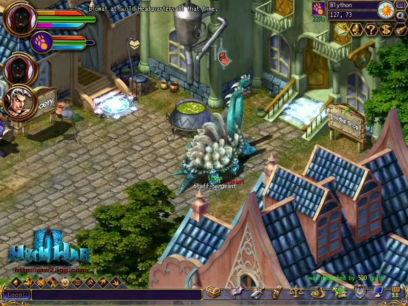Изображение игры: Myth War Online 2