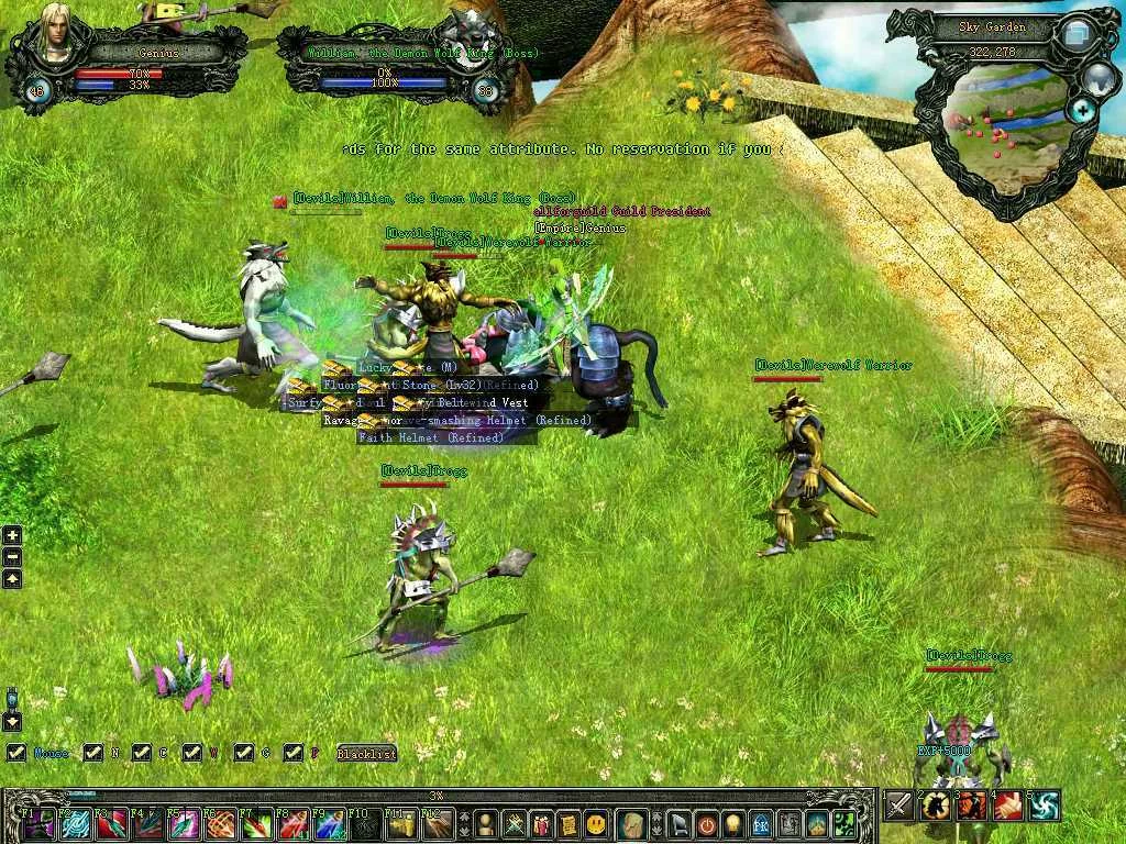 Изображение игры: Magic World Online