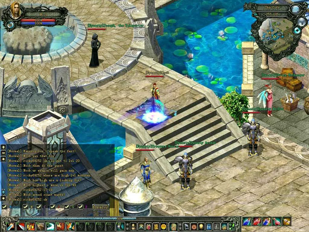 Изображение игры: Magic World Online