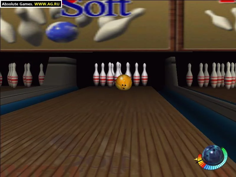 Изображение игры: 3D Bowling USA