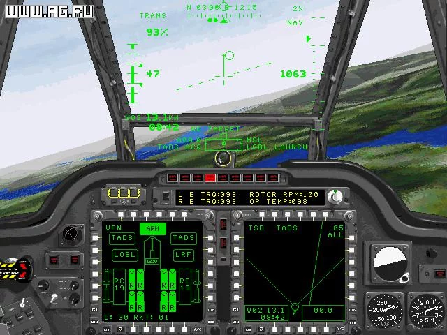 Изображение игры: AH-64D Longbow