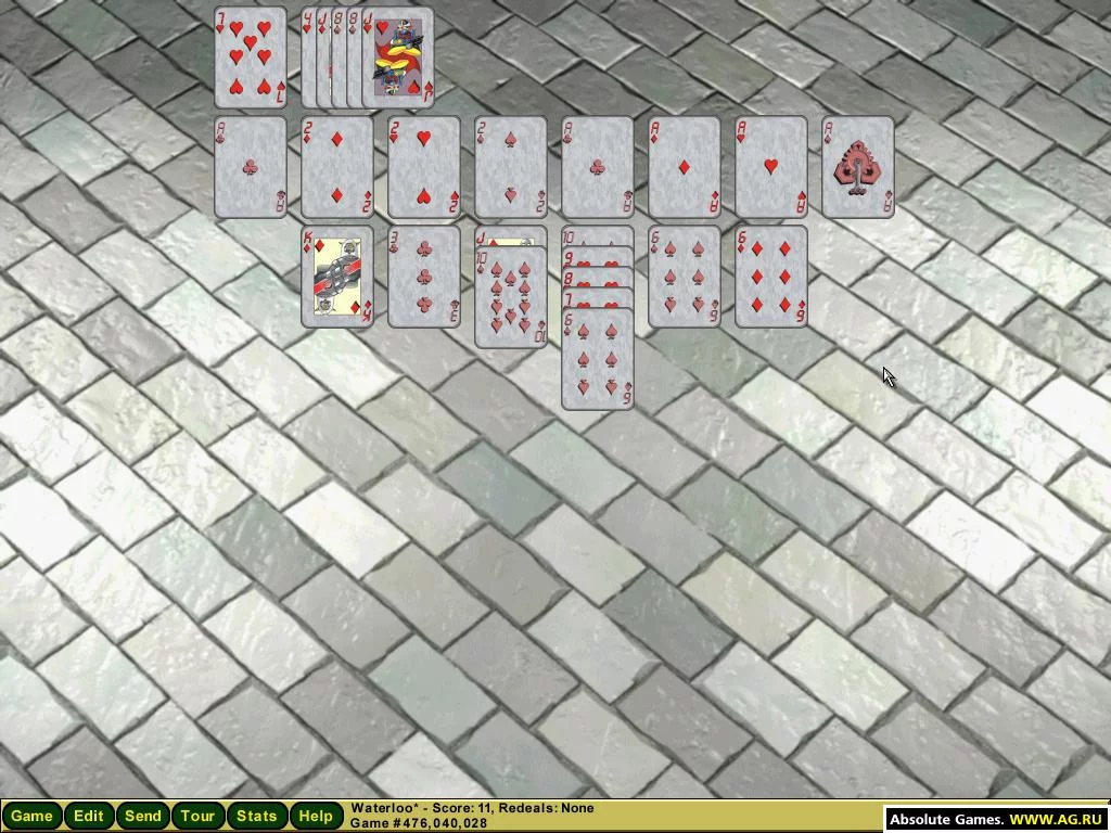 Изображение игры: Solitaire Antics Ultimate