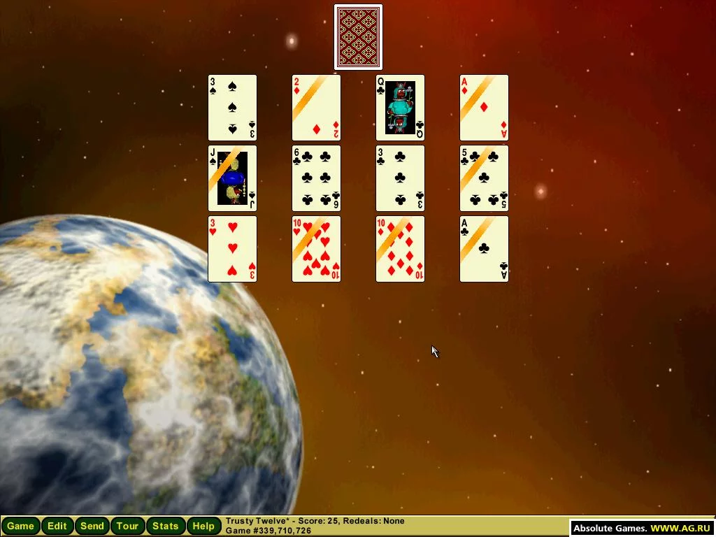Изображение игры: Solitaire Antics Ultimate
