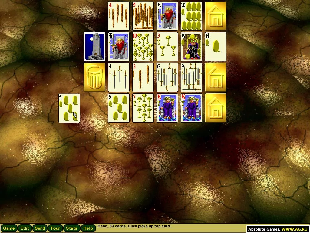 Изображение игры: Solitaire Antics Ultimate