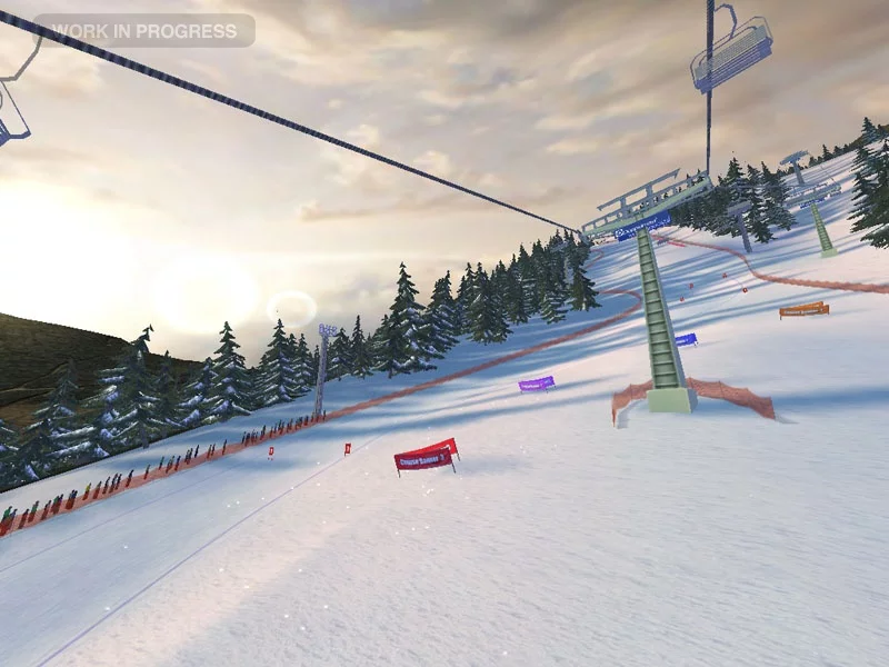 Изображение игры: Ski Racing 2006