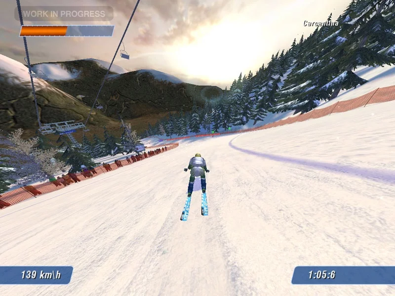 Изображение игры: Ski Racing 2006