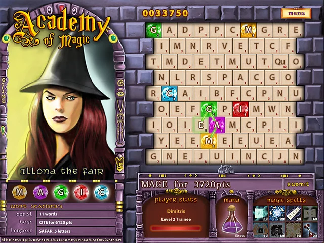 Изображение игры: Academy of Magic: Word Spells