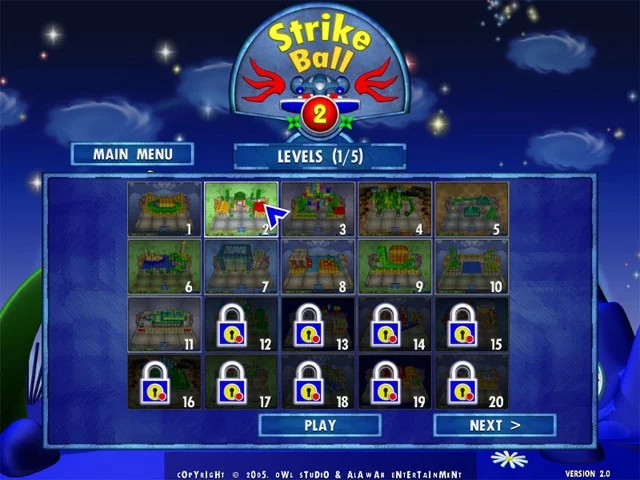 Изображение игры: Strike Ball 2
